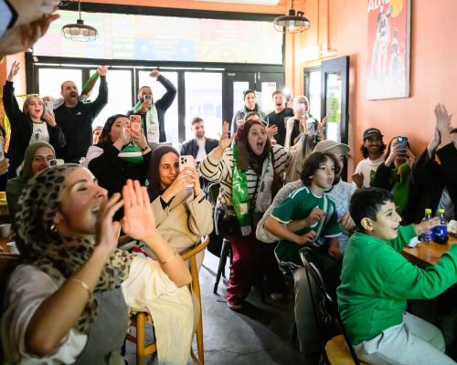 Té, merguez y Mahrez: la comunidad argelina de Sídney vivió el Mundial