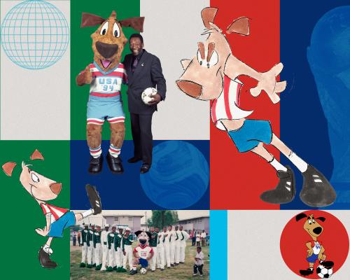 Striker, el perro que se robó el Mundial 94 antes de que empezara