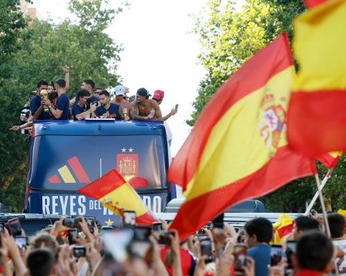 Casi dos millones en Madrid para recibir a España campeona del mundo