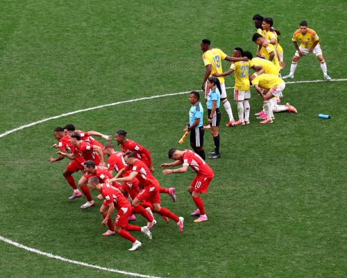 Suiza elimina a Colombia en penales y va a cuartos del Mundial