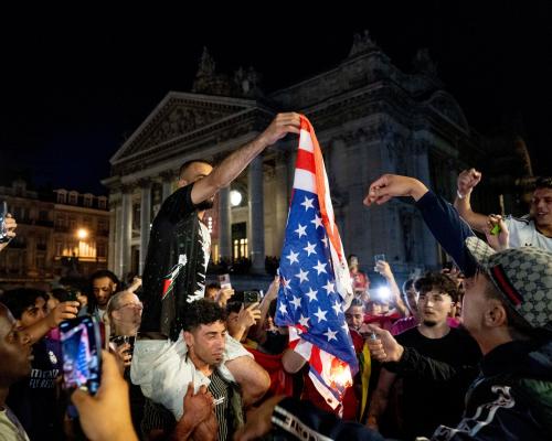 Bélgica aplastó a Estados Unidos 4-1 y Trump quedó en el centro…