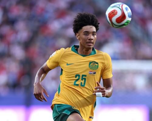 Lucas Herrington, la joya de 18 años que lleva a Australia al Mundial