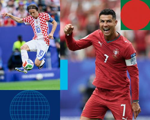 Modric y Ronaldo, última cita en un Mundial