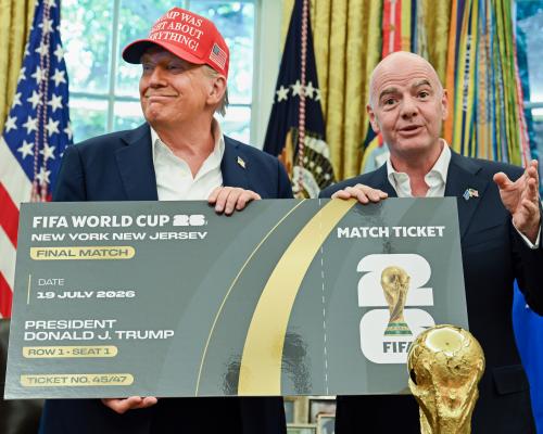 Trump estará en la final del Mundial entre España y Argentina